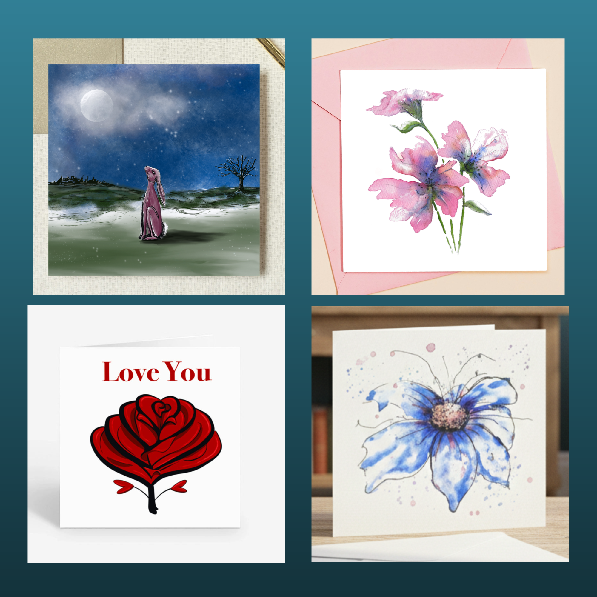 Mix and Match - select any 3 cards for £10 —  USE CODE <strong>3FOR10</strong> at checkout 🌷